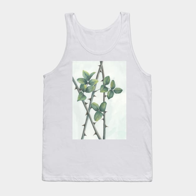 Rose Thorns Tank Top by wynbre